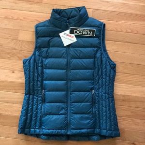 Ultra light down vest size large